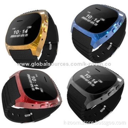 Smart watch, OLED screen with silicone strap